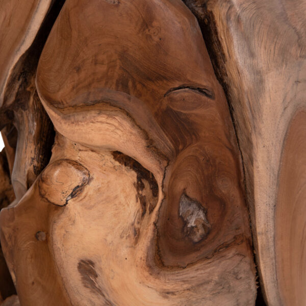 ΒΟΗΘΗΤΙΚΟ ΣΚΑΜΠΟ/ΤΡΑΠΕΖΑΚΙ STOMP HM9350.11 ΞΥΛΟ TEAK-ΦΥΣΙΚΟ Φ30x45Υεκ. (x1) - Image 7
