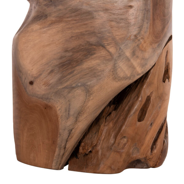 ΒΟΗΘΗΤΙΚΟ ΣΚΑΜΠΟ/ΤΡΑΠΕΖΑΚΙ STOMP HM9350.11 ΞΥΛΟ TEAK-ΦΥΣΙΚΟ Φ30x45Υεκ. (x1) - Image 8