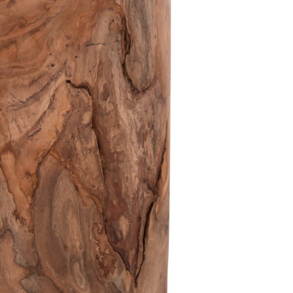 ΒΟΗΘΗΤΙΚΟ ΤΡΑΠΕΖΑΚΙ/ΣΚΑΜΠΟ TRONCO HM9374.21 ΞΥΛΟ TEAK--ΦΥΣΙΚΟ Φ30x45Υεκ. (x1) - Image 8