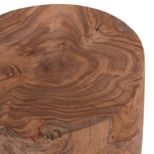 ΒΟΗΘΗΤΙΚΟ ΤΡΑΠΕΖΑΚΙ/ΣΚΑΜΠΟ TRONCO HM9374.21 ΞΥΛΟ TEAK--ΦΥΣΙΚΟ Φ30x45Υεκ. (x1) - Image 9