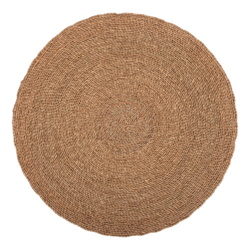 ΧΑΛΙ ΣΤΡΟΓΓΥΛΟ CRATER HM7849 MENDONG GRASS ΣΕ ΦΥΣΙΚΟ ΧΡΩΜΑ Φ150εκ. (x1)