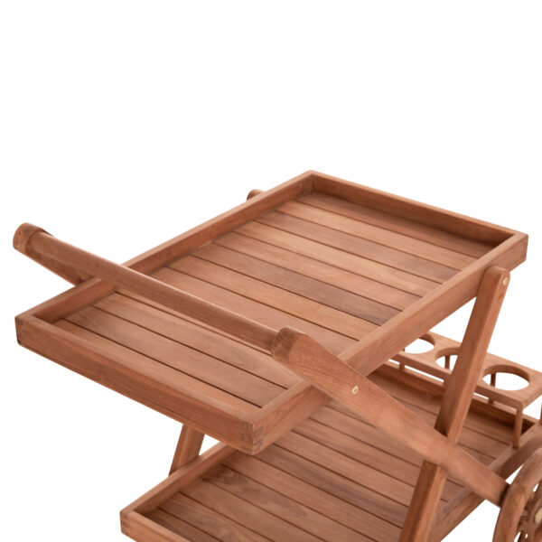 ΔΙΣΚΟΣ ΣΕΡΒΙΡΙΣΜΑΤΟΣ ΣΕ ΤΡΟΛΕΥ ALFRED HM4579 ΞΥΛΟ TEAK--ΦΥΣΙΚΟ 86x56x80Υεκ. (x1) - Image 5