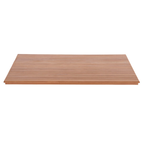 ΕΠΙΦΑΝΕΙΑ ΤΡΑΠΕΖΙΟΥ ΟΡΘΟΓΩΝΙΑ HM18138 ΞΥΛΟ TEAK--ΦΥΣΙΚΟ 120x80x4(πάχος)εκ. (x1) - Image 4