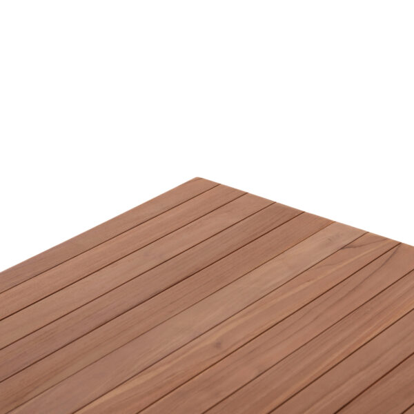 ΕΠΙΦΑΝΕΙΑ ΤΡΑΠΕΖΙΟΥ ΟΡΘΟΓΩΝΙΑ HM18138 ΞΥΛΟ TEAK--ΦΥΣΙΚΟ 120x80x4(πάχος)εκ. (x1) - Image 6