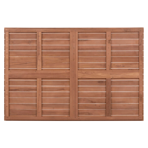 ΕΠΙΦΑΝΕΙΑ ΤΡΑΠΕΖΙΟΥ ΟΡΘΟΓΩΝΙΑ HM18138 ΞΥΛΟ TEAK--ΦΥΣΙΚΟ 120x80x4(πάχος)εκ. (x1) - Image 9