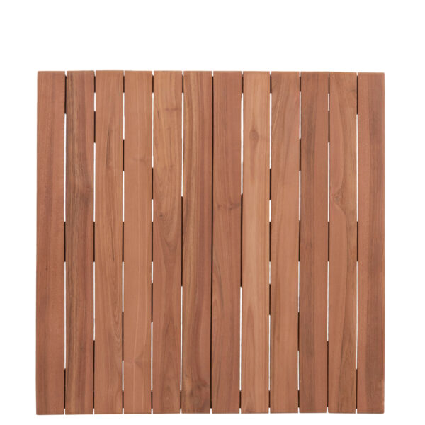 ΕΠΙΦΑΝΕΙΑ ΤΡΑΠΕΖΙΟΥ ΤΕΤΡΑΓΩΝΗ HM18135 ΞΥΛΟ TEAK--ΦΥΣΙΚΟ 60x60x4(πάχος)εκ. (x1) - Image 3