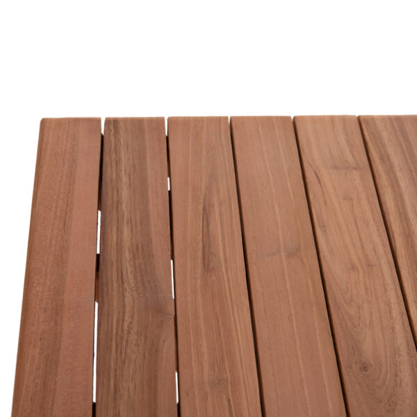 ΕΠΙΦΑΝΕΙΑ ΤΡΑΠΕΖΙΟΥ ΤΕΤΡΑΓΩΝΗ HM18135 ΞΥΛΟ TEAK--ΦΥΣΙΚΟ 60x60x4(πάχος)εκ. (x1) - Image 7