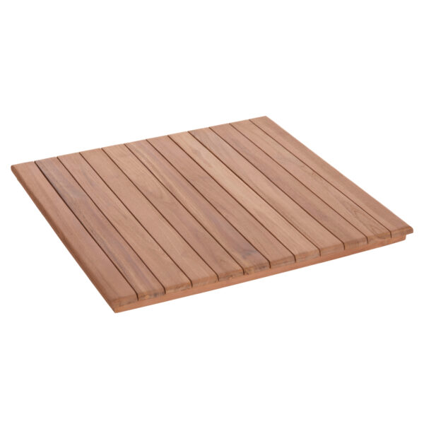 ΕΠΙΦΑΝΕΙΑ ΤΡΑΠΕΖΙΟΥ ΤΕΤΡΑΓΩΝΗ HM18135 ΞΥΛΟ TEAK--ΦΥΣΙΚΟ 60x60x4(πάχος)εκ. (x1)