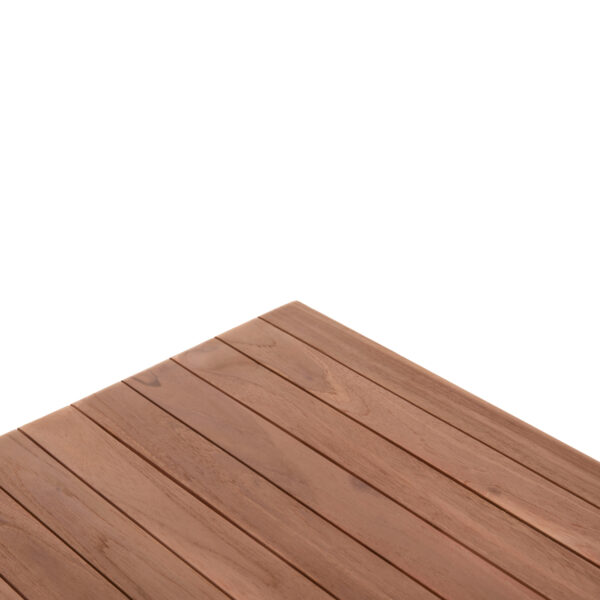 ΕΠΙΦΑΝΕΙΑ ΤΡΑΠΕΖΙΟΥ ΤΕΤΡΑΓΩΝΗ HM18136 ΞΥΛΟ TEAK--ΦΥΣΙΚΟ 70x70x4(πάχος)εκ. (x1) - Image 5