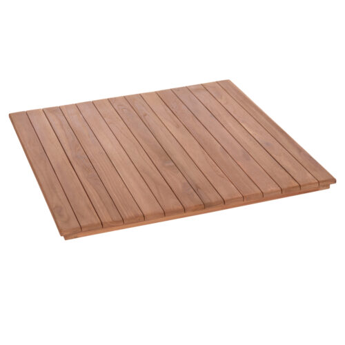 ΕΠΙΦΑΝΕΙΑ ΤΡΑΠΕΖΙΟΥ ΤΕΤΡΑΓΩΝΗ HM18136 ΞΥΛΟ TEAK--ΦΥΣΙΚΟ 70x70x4(πάχος)εκ. (x1)