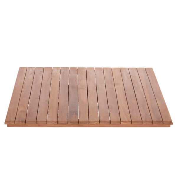 ΕΠΙΦΑΝΕΙΑ ΤΡΑΠΕΖΙΟΥ ΤΕΤΡΑΓΩΝΗ HM18137 ΞΥΛΟ TEAK--ΦΥΣΙΚΟ 80x80x4(πάχος)εκ. (x1) - Image 4
