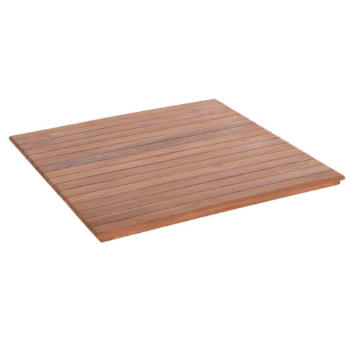ΕΠΙΦΑΝΕΙΑ ΤΡΑΠΕΖΙΟΥ ΤΕΤΡΑΓΩΝΗ HM18137 ΞΥΛΟ TEAK--ΦΥΣΙΚΟ 80x80x4(πάχος)εκ. (x1)