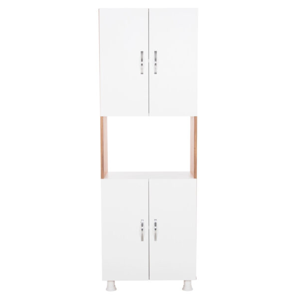 ΕΠΙΠΛΟ ΚΟΥΖΙΝΑΣ/ΝΤΟΥΛΑΠΙ RAD HM18196.04 ΜΕΛΑΜΙΝΗ ΦΥΣΙΚΟ-ΛΕΥΚΟ 55,5x32x165Υεκ. (x1) - Image 4