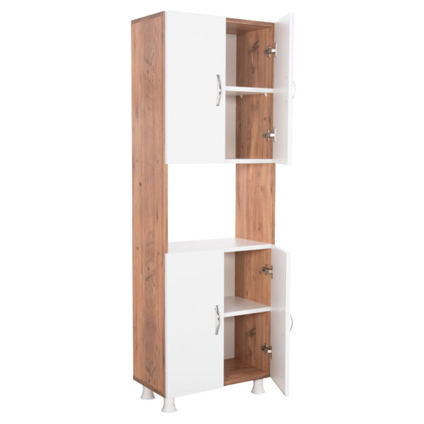 ΕΠΙΠΛΟ ΚΟΥΖΙΝΑΣ/ΝΤΟΥΛΑΠΙ RAD HM18196.04 ΜΕΛΑΜΙΝΗ ΦΥΣΙΚΟ-ΛΕΥΚΟ 55,5x32x165Υεκ. (x1) - Image 5