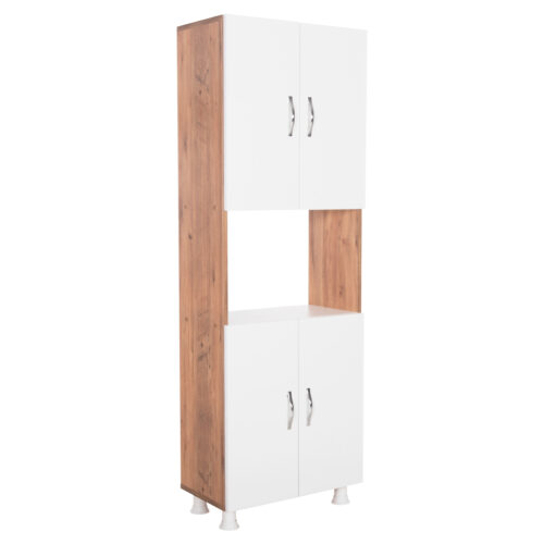 ΕΠΙΠΛΟ ΚΟΥΖΙΝΑΣ/ΝΤΟΥΛΑΠΙ RAD HM18196.04 ΜΕΛΑΜΙΝΗ ΦΥΣΙΚΟ-ΛΕΥΚΟ 55,5x32x165Υεκ. (x1)