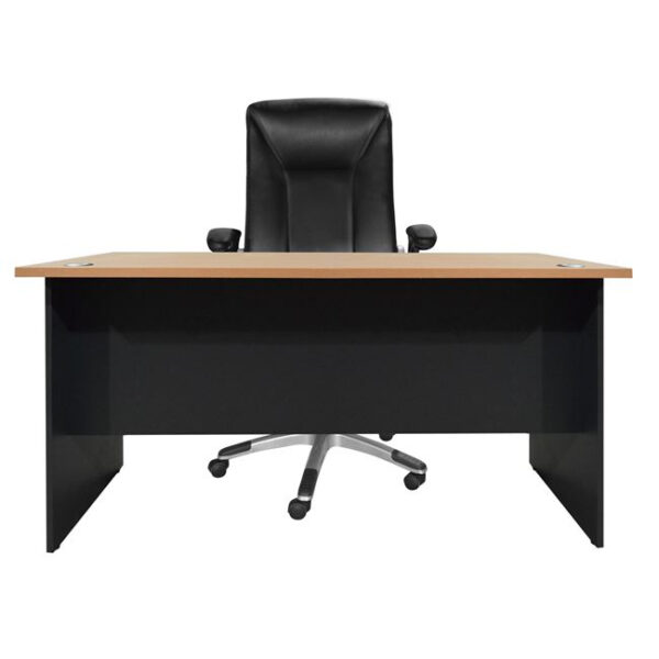 ΓΡΑΦΕΙΟ ΕΠΑΓΓΕΛΜΑΤΙΚΟ SIENNA 120x70x75Y-- HM2015.01 ΓΚΡΙ-ΟΞΙΑ (x1) - Image 7