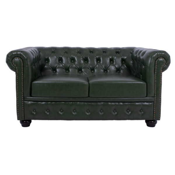 ΚΑΝΑΠΕΣ 2ΘΕΣΙΟΣ T.CHESTERFIELD HM3010.08 ΤΕΧΝΟΔΕΡΜΑ ΚΥΠΑΡΙΣΣΙ 150x90x72 εκ. (x1) - Image 3