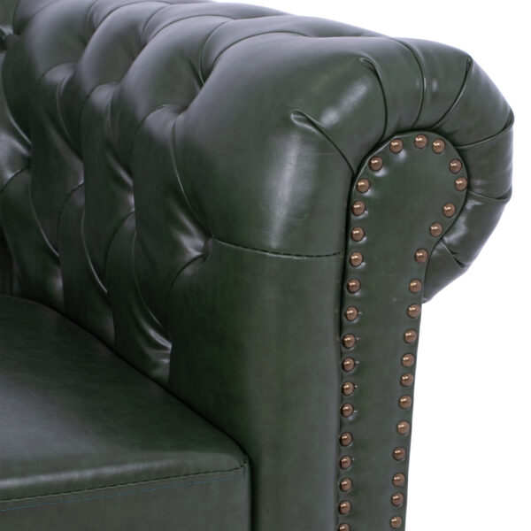 ΚΑΝΑΠΕΣ 2ΘΕΣΙΟΣ T.CHESTERFIELD HM3010.08 ΤΕΧΝΟΔΕΡΜΑ ΚΥΠΑΡΙΣΣΙ 150x90x72 εκ. (x1) - Image 5