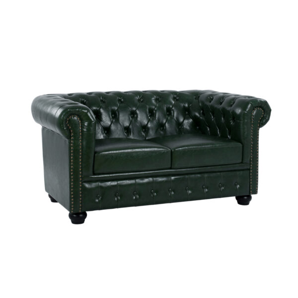 ΚΑΝΑΠΕΣ 2ΘΕΣΙΟΣ T.CHESTERFIELD HM3010.08 ΤΕΧΝΟΔΕΡΜΑ ΚΥΠΑΡΙΣΣΙ 150x90x72 εκ. (x1)