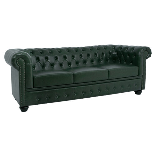 ΚΑΝΑΠΕΣ 3ΘΕΣΙΟΣ T.CHESTERFIELD HM3009.08 ΤΕΧΝΟΔΕΡΜΑ ΚΥΠΑΡΙΣΣΙ 208x90x73 εκ. (x1)