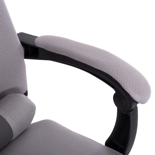 ΚΑΡΕΚΛΑ ΓΡΑΦΕΙΟΥ CRONER HM1196.02 ΓΚΡΙ MESH-ΜΕΤΑΛ.ΒΑΣΗ-NYLON ΣΚΕΛΕΤΟΣ 58x67x124Υεκ. (x1) - Image 16