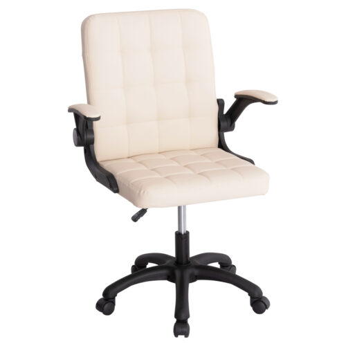 ΚΑΡΕΚΛΑ ΓΡΑΦΕΙΟΥ PORTIMA HM1197.04 ΜΠΕΖ PVC-ΜΑΥΡΟΣ NYLON ΣΚΕΛΕΤΟΣ & ΒΑΣΗ 66.5x57x97Υεκ (x1)