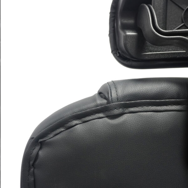 ΚΑΡΕΚΛΑ ΓΡΑΦΕΙΟΥ OCTAVIUS HM1202 ΜΑΥΡΟ PVC & NYLON-ΜΕΤΑΛ.ΧΡΩΜΙΟ ΒΑΣΗ 63x73x129Υεκ (x1) - Image 14