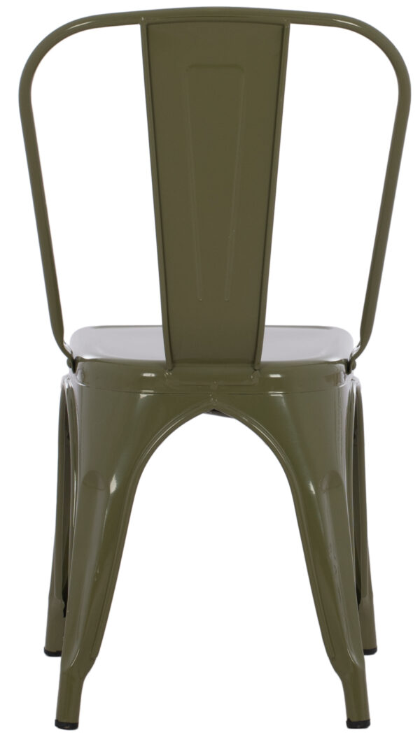 ΚΑΡΕΚΛΑ ΜΕΤΑΛΛΙΚΗ MELITA ΣΕ DARK OLIVE GREEN 43x50x82Y εκ. HM8641.03 (x1) - Image 6