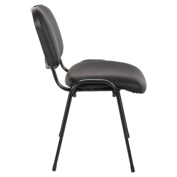 ΚΑΡΕΚΛΑ JANISHA HM1010.01 ΜΕ ΔΕΡΜΑΤΙΝΗ PU ΜΑΥΡΟ 553,5x59x77 εκ. (x1) - Image 4