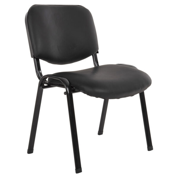 ΚΑΡΕΚΛΑ JANISHA HM1010.01 ΜΕ ΔΕΡΜΑΤΙΝΗ PU ΜΑΥΡΟ 553,5x59x77 εκ. (x1) - Image 7