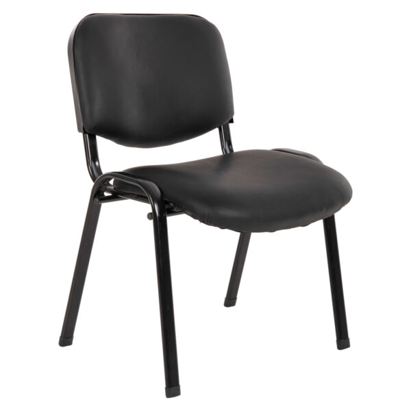 ΚΑΡΕΚΛΑ JANISHA HM1010.01 ΜΕ ΔΕΡΜΑΤΙΝΗ PU ΜΑΥΡΟ 553,5x59x77 εκ. (x1)