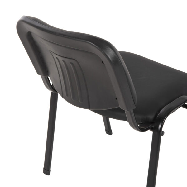 ΚΑΡΕΚΛΑ JANISHA HM1010.01 ΜΕ ΔΕΡΜΑΤΙΝΗ PU ΜΑΥΡΟ 553,5x59x77 εκ. (x1) - Image 9