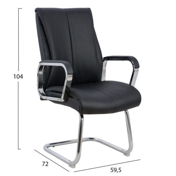 ΠΟΛΥΘΡΟΝΑ ΣΥΝΕΡΓΑΣΙΑΣ SHASHI HM1094.01 ΜΑΥΡΗ 59,5x72x104Υεκ. (x2) - Image 10