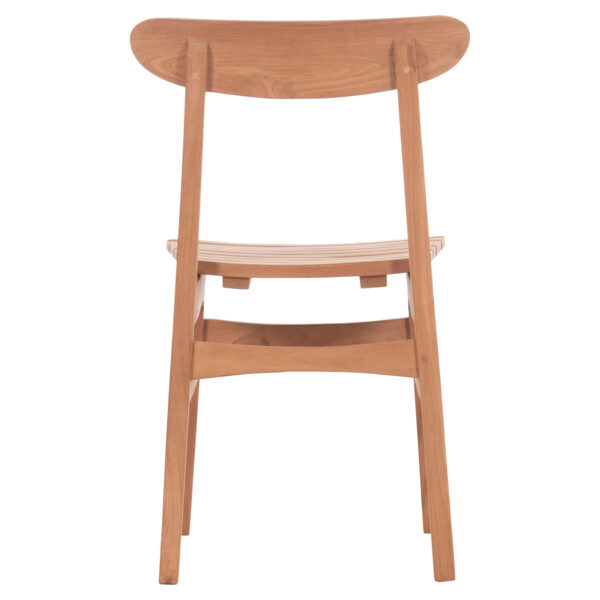 ΚΑΡΕΚΛΑ ΤΡΑΠΕΖΑΡΙΑΣ ΕΞ.ΧΩΡΟΥ ROBBIE HM18115 ΞΥΛΟ TEAK--ΦΥΣΙΚΟ 48x51x82Υεκ. (x1) - Image 6