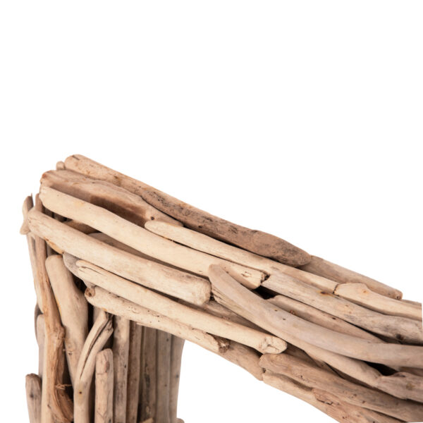 ΚΑΘΡΕΠΤΗΣ ΤΟΙΧΟΥ TWIGS HM4440 DRIFTWOOD ΣΕ ΦΥΣΙΚΟ ΧΡΩΜΑ 62x10x82Υεκ. (x1) - Image 4