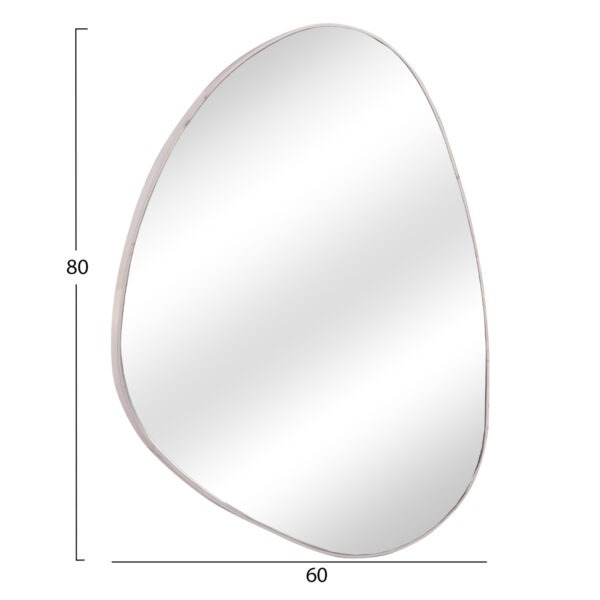 ΚΑΘΡΕΠΤΗΣ ΤΟΙΧΟΥ IRREGU HM4487.05 ΜΕ ΠΛΑΙΣΙΟ MDF ΣΕ WHITE MARBLE ΧΡΩΜΑ 60x80Υεκ. (x1) - Image 2