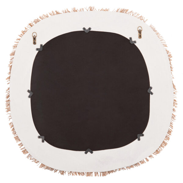 ΚΑΘΡΕΠΤΗΣ ΤΟΙΧΟΥ ΣΕΙΡΑ SANTORINI HM4527 MDF ΥΠΟΛΕΥΚΟ-ΔΙΑΚΟΣΜΗΣΗ ΣΕ ΜΠΕΖ 78x1,8x78Υεκ. (x1) - Image 6