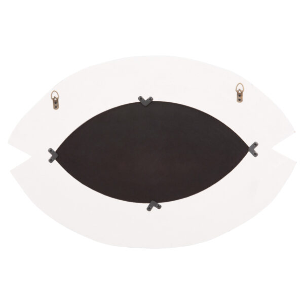 ΚΑΘΡΕΠΤΗΣ ΤΟΙΧΟΥ ΣΕΙΡΑ SANTORINI HM4529 MDF ΥΠΟΛΕΥΚΟ-ΔΙΑΚΟΣΜΗΣΗ ΣΕ ΜΠΕΖ 81x1,8x54Υεκ. (x1) - Image 6