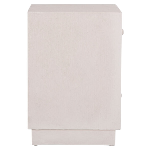 ΚΟΜΟΔΙΝΟ ΣΕΙΡΑ SANTORINI HM18047 MDF ΣΕ ΥΠΟΛΕΥΚΟ ΧΡΩΜΑ-3 ΣΥΡΤΑΡIA 48x38x55,5Υεκ. (x1) - Image 4