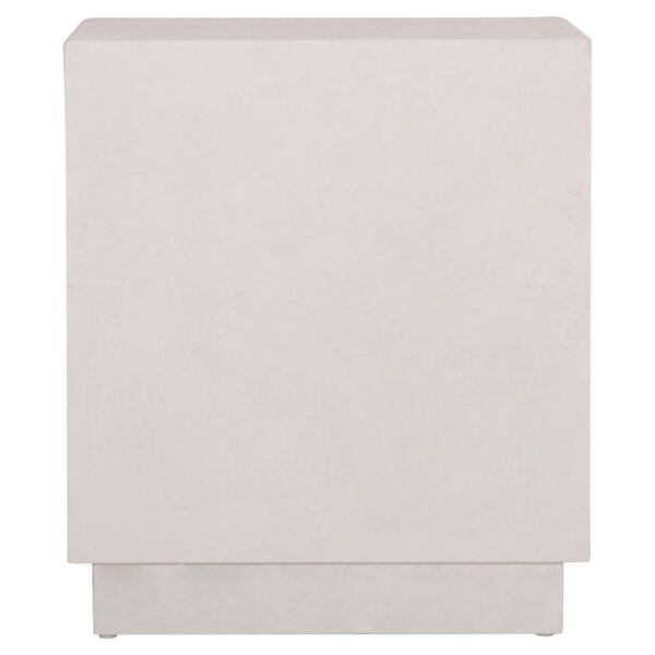 ΚΟΜΟΔΙΝΟ ΣΕΙΡΑ SANTORINI HM18047 MDF ΣΕ ΥΠΟΛΕΥΚΟ ΧΡΩΜΑ-3 ΣΥΡΤΑΡIA 48x38x55,5Υεκ. (x1) - Image 6