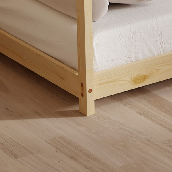 ΚΡΕΒΑΤΙ ΠΑΙΔΙΚΟ PEPE HM677.01 τ.MONTESSORI ΞΥΛΟ ΠΕΥΚΟ ΦΥΣΙΚΟ- 190x90εκ (x1) - Image 7