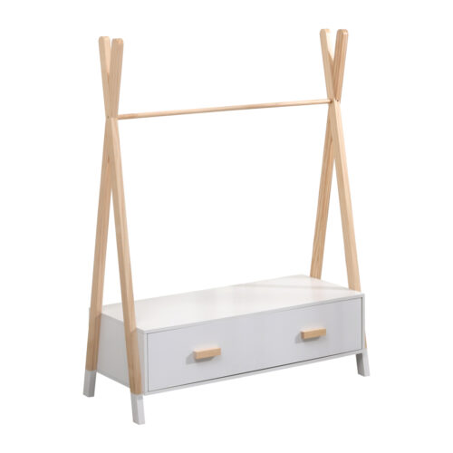 ΚΡΕΜΑΣΤΡΑ ΜΕ ΣΥΡΤΑΡΙΑ ΠΑΙΔΙΚH PASCHAL HM2491.03 ΜΕΛΑΜΙΝΗ-ΞΥΛΟ ΠΕΥΚΟΥ 80x40x130Υεκ (x1)