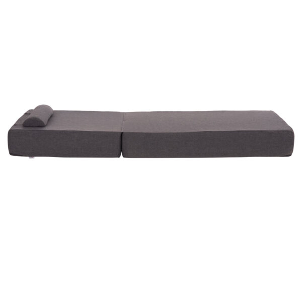 ΜΑΞΙΛΑΡΙ ΞΑΠΛΩΣΤΡΑΣ KIHEI HM21094.03 OLEFIN ΣΚΟΥΡΟ ΓΚΡΙ ΜΕ FOAM 198x70x20Υεκ (x1) - Image 4