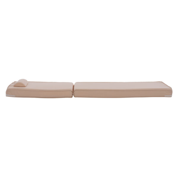 ΜΑΞΙΛΑΡΙ ΞΑΠΛΩΣΤΡΑΣ POLYESTER CHIOS ΜΠΕΖ HM11236.01P 196(117+1+78)x58x9εκ. (x1) - Image 4