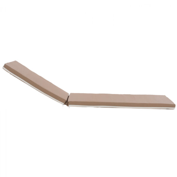 ΜΑΞΙΛΑΡΙ ΞΑΠΛΩΣΤΡΑΣ TEXTILENE 600gr/m2 2X1 SIFNOS ΜΟΚΑ HM11234.04T 196(117+1+78)x58x6 εκ. (x1) - Image 3