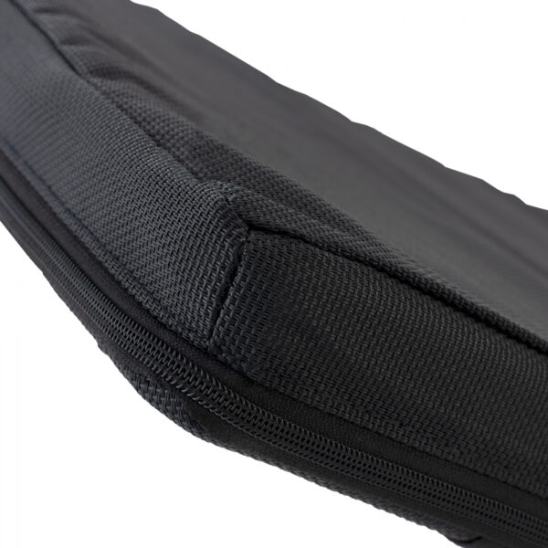 ΜΑΞΙΛΑΡΙ ΞΑΠΛΩΣΤΡΑΣ TEXTILENE 600gr/m2 2X1 SIFNOS ΜΑΥΡΟ HM11234.05T 196(117+1+78)x58x6εκ. (x1) - Image 5