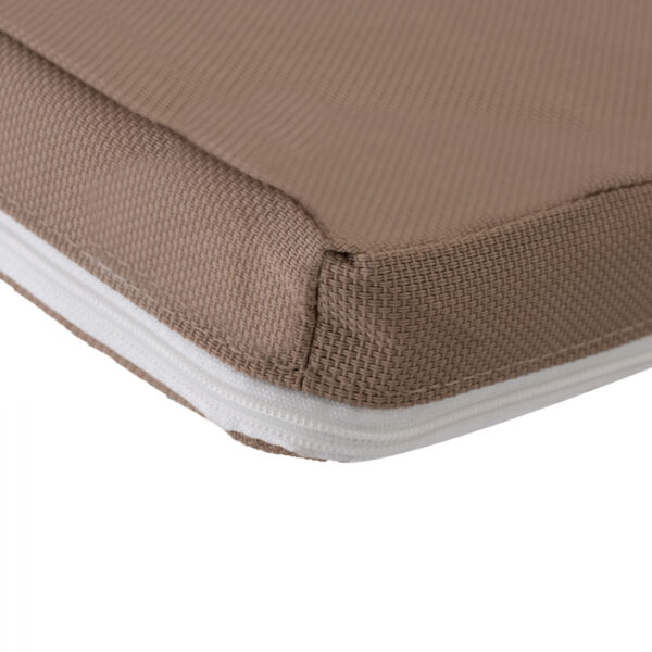 ΜΑΞΙΛΑΡΙ ΞΑΠΛΩΣΤΡΑΣ TEXTILENE 600gr/m2 2X1 SIFNOS ΜΟΚΑ HM11234.04T 196(117+1+78)x58x6 εκ. (x1) - Image 5