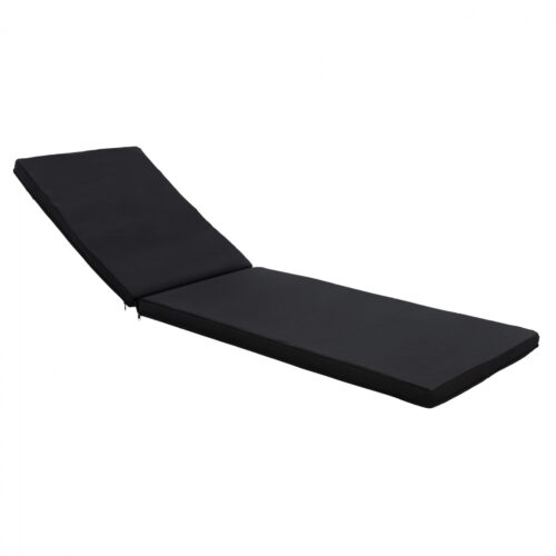 ΜΑΞΙΛΑΡΙ ΞΑΠΛΩΣΤΡΑΣ TEXTILENE 600gr/m2 2X1 SIFNOS ΜΑΥΡΟ HM11234.05T 196(117+1+78)x58x6εκ. (x1)