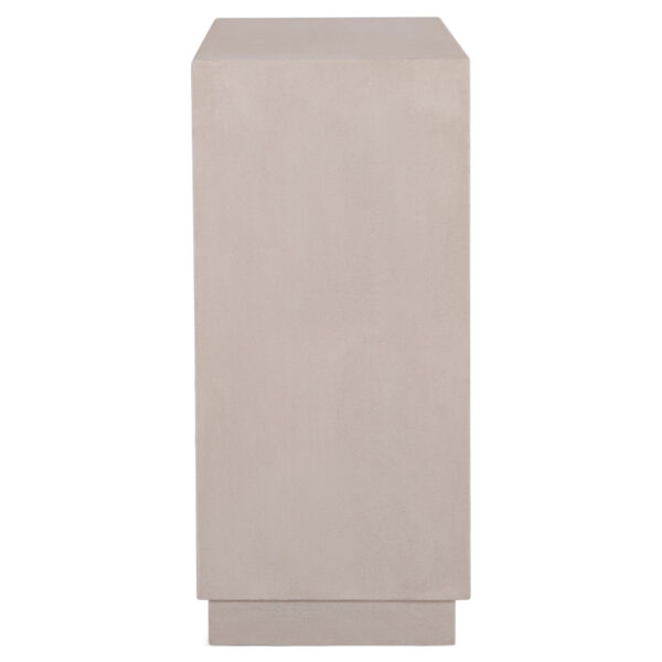 ΜΠΟΥΦΕΣ ΣΕΙΡΑ SANTORINI HM18046 MDF ΣΕ ΥΠΟΛΕΥΚΟ ΧΡΩΜΑ-2 ΣΥΡΤΑΡΙΑ & 2 ΠΟΡΤΕΣ 107x38x82,5Υεκ. (x1) - Image 4