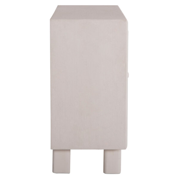 ΜΠΟΥΦΕΣ ΣΕΙΡΑ SANTORINI HM18048 MDF ΣΕ ΥΠΟΛΕΥΚΟ ΧΡΩΜΑ-3 ΣΥΡΤΑΡΙΑ & 2 ΠΟΡΤΕΣ 120x38x80Υεκ. (x1) - Image 4
